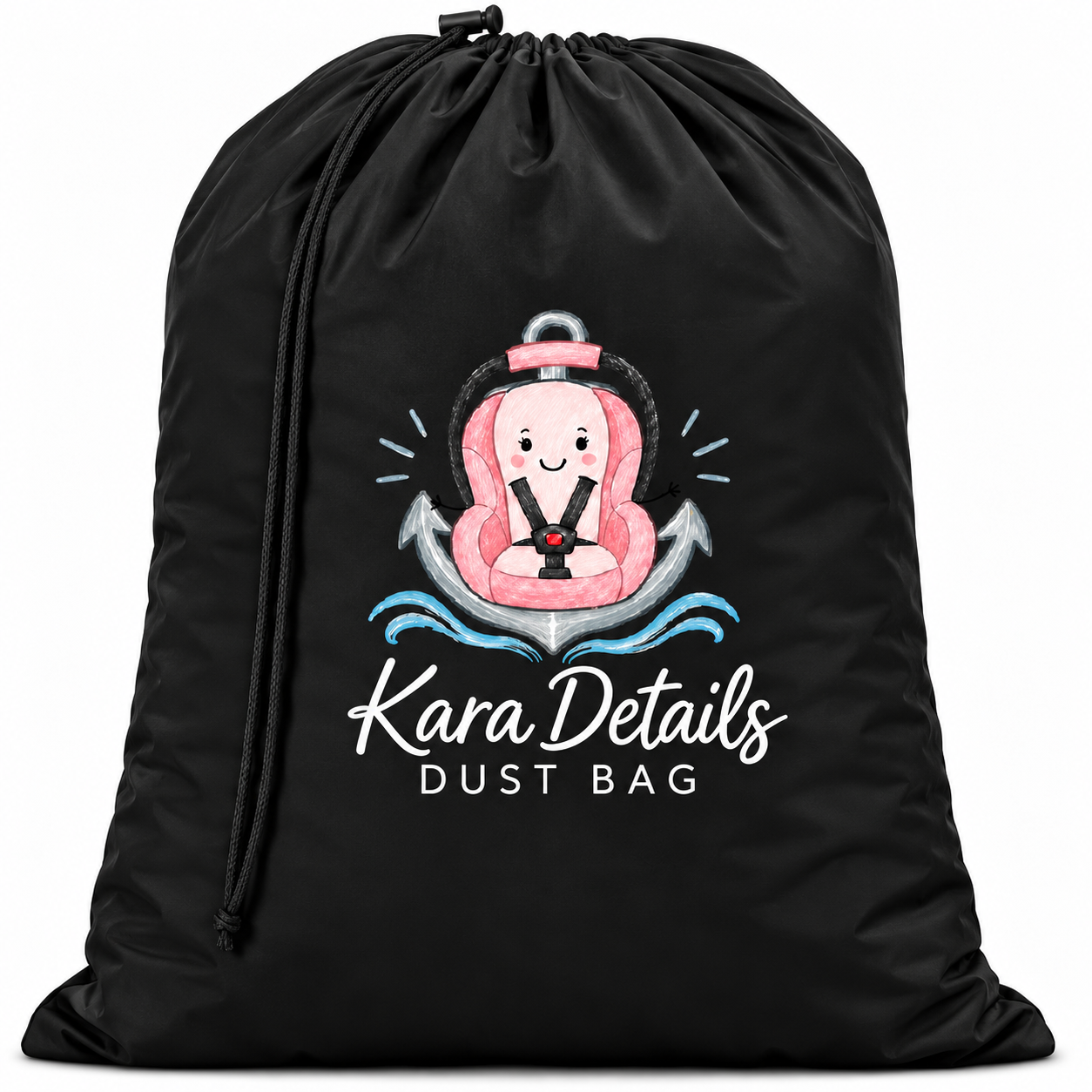 Black Kara Details Dust Bag